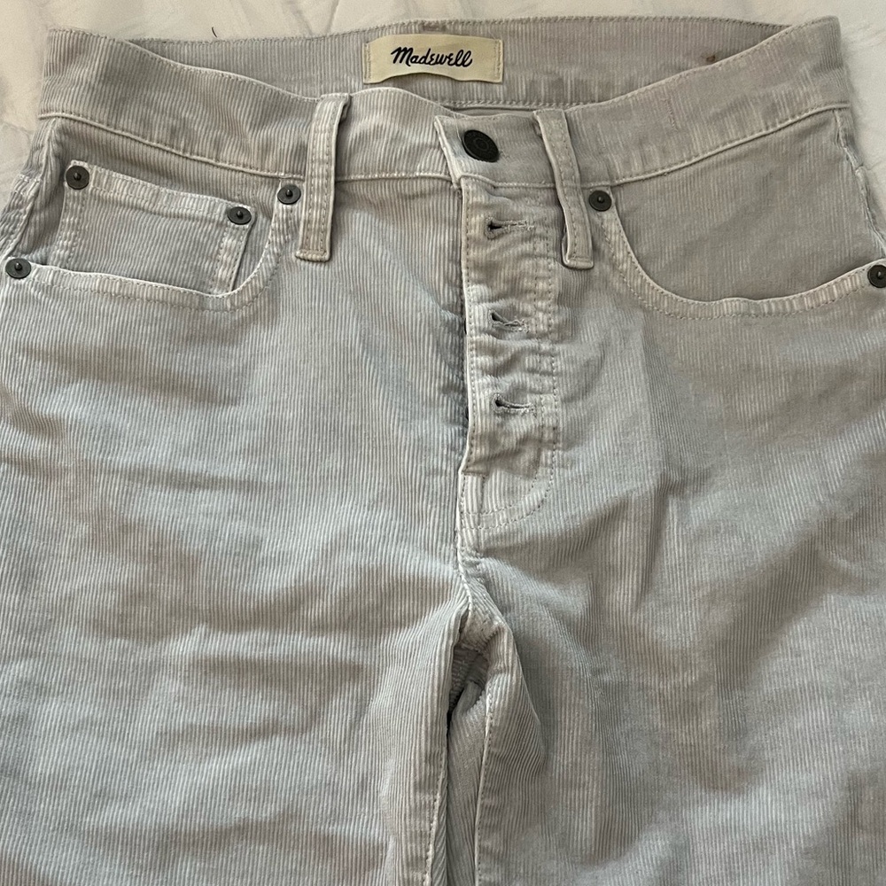 Madewell Cali-Demi Boot Courduroy pants